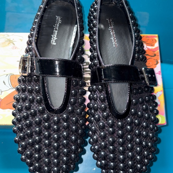 Jeffrey Campbell Trennel Studded Mary Jane Flats - Picture 3 of 4